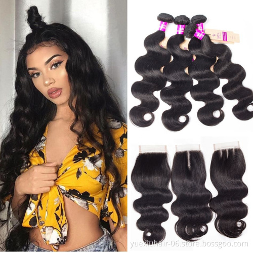 Wholesale Natural Black Color Human Hair Extension  Hair Bundles ,Original Brazilian  Hair
